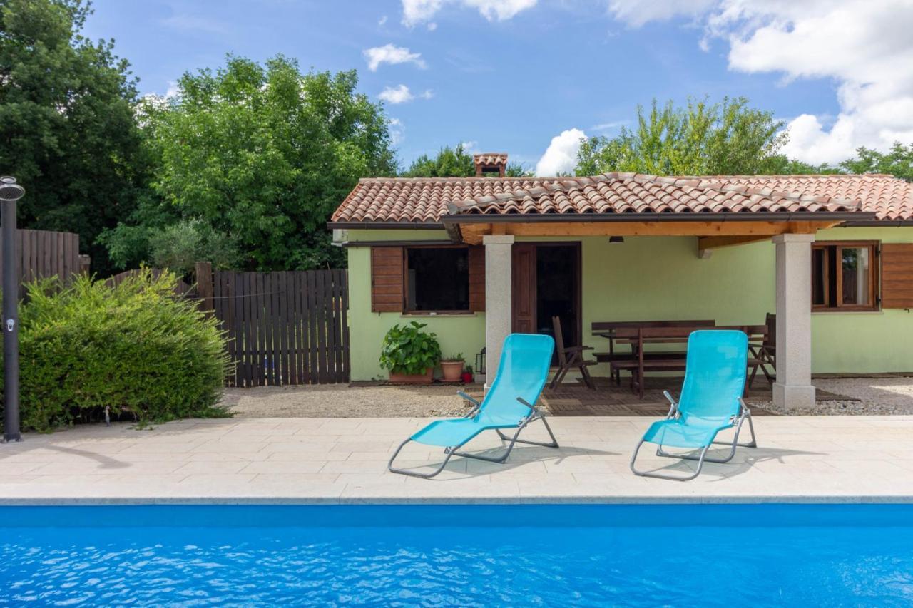 Villa Chiara With Private Pool Žminj Exterior foto